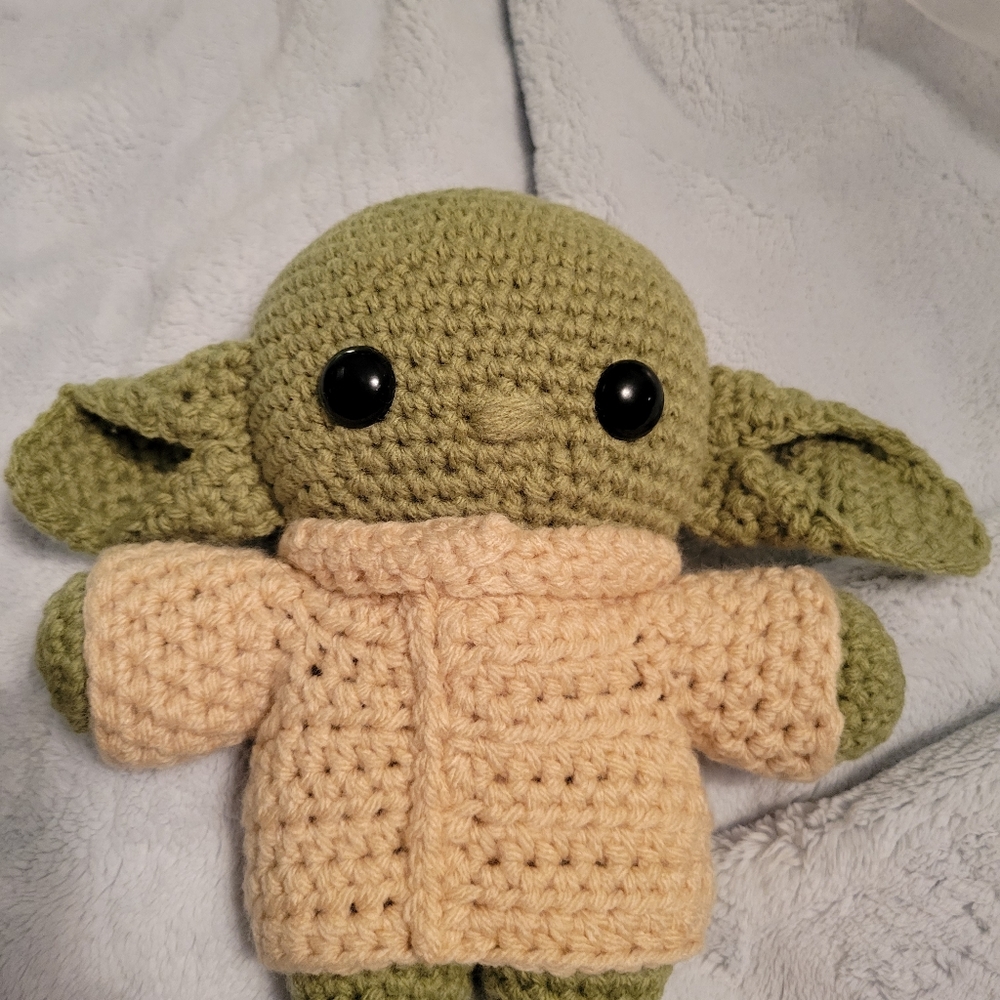 Handmade baby Yoda
